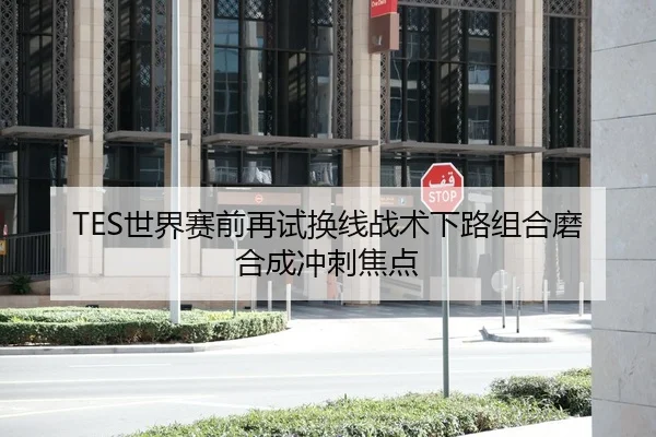 TES世界赛前再试换线战术下路组合磨合成冲刺焦点